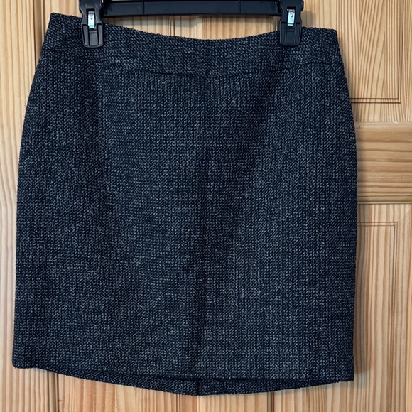 Halogen Charcoal Tweed Mini Skirt - Picture 1 of 5
